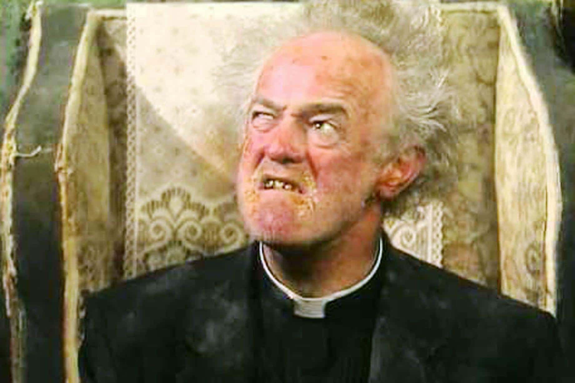Frank-Kelly-as-Father-Jack-in-Father-Ted Frank-Kelly-as-Father-Jack-in-Father-Ted